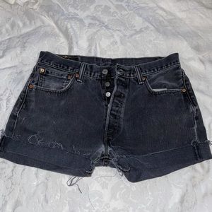 Levi’s vintage high Wasted denim shorts